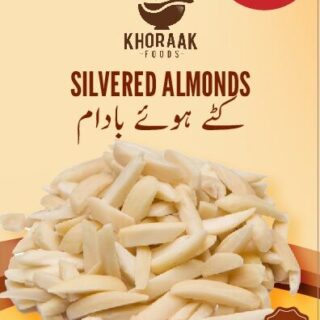Almonds Silver Cut (50g) - Khoraak Foods