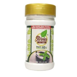 Khoraak Foods Stevia Natural Sweetener powder jar sugar free zero calorie