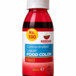 Khoraak Red Concentrated Liquid Food Color 60ml – High Quality Baking Color