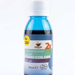 Khoraak Foods Liquid Blue Food Color – Rich & Intense