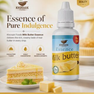 Khoraak Foods Milk Butter Essence premium quality flavor essence bottle