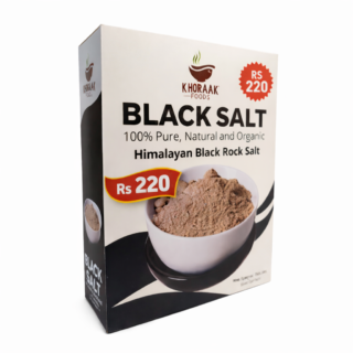 Black Salt 200g Kala namak is a kiln-fired rock salt with a sulphurous, pungent smell.