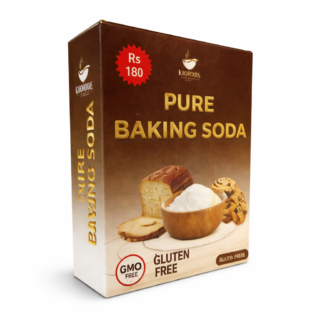 Khoraak Foods pure baking soda box gluten free GMO free baking powder substitute