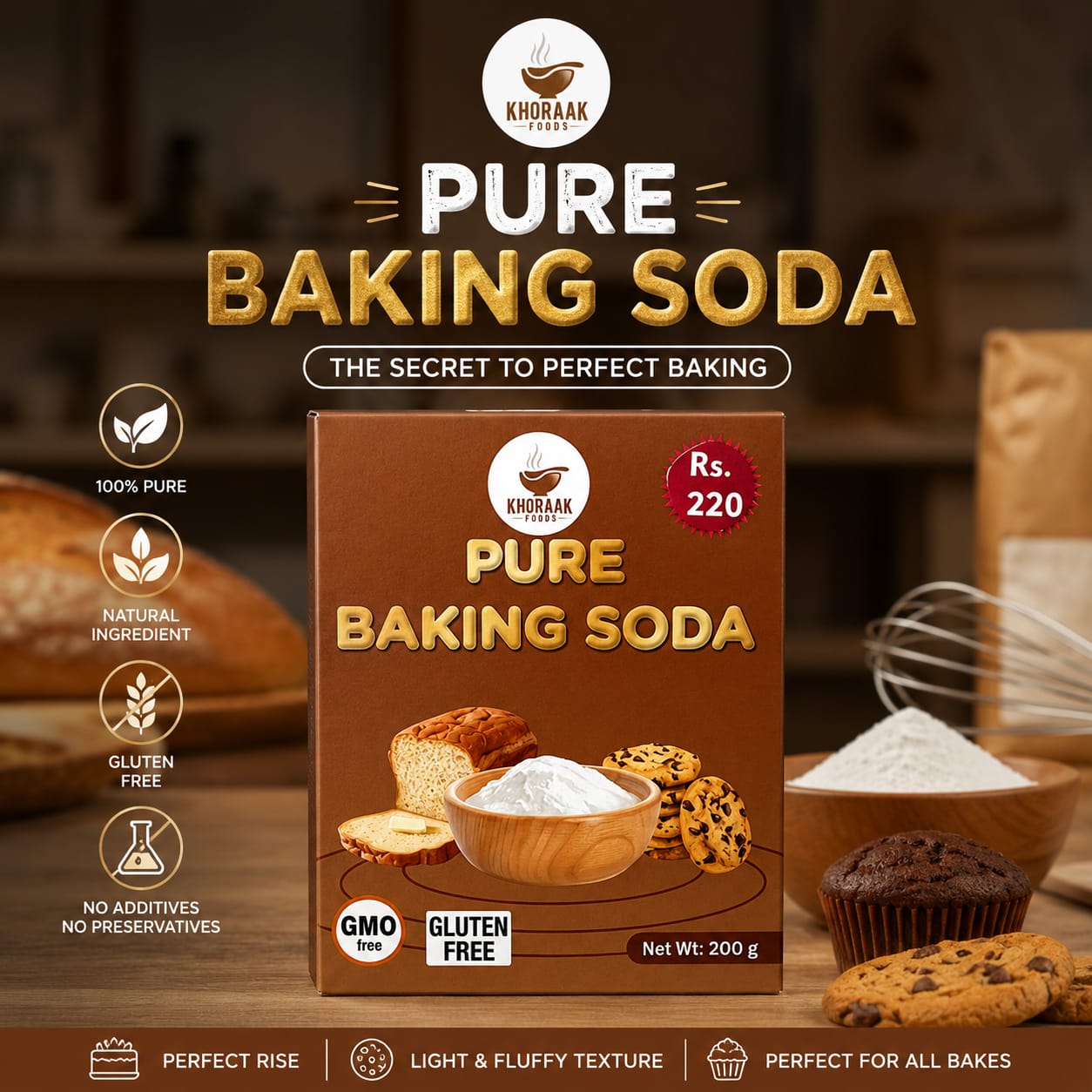 Baking Soda 200 g – Perfect for Every Home