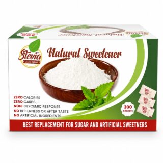 stevia natural sweetener 300 sachets khoraak foods pakistan