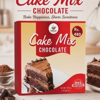 Khoraak Foods chocolate cake mix box premium quality baking product