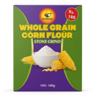 Khoraak Foods corn flour for roti pakora porridge recipes