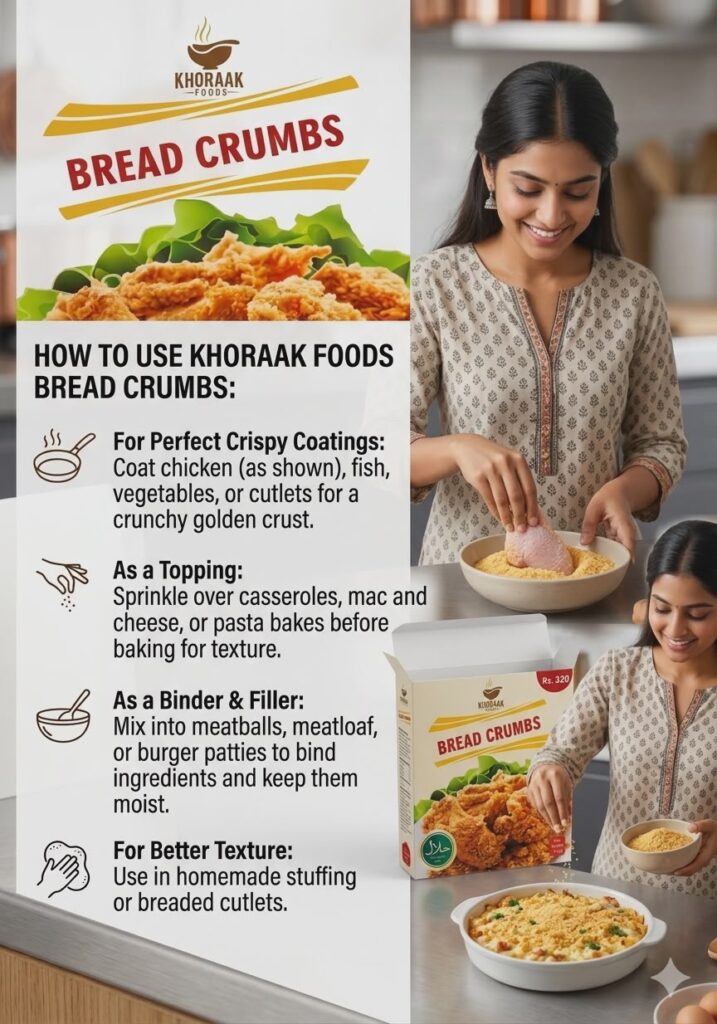 halal bread crumbs made from quality bread ingredients