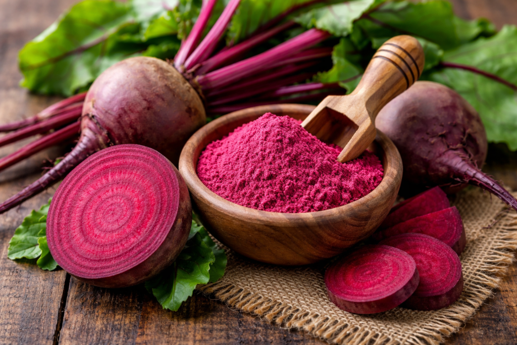 Healthy beetroot root vegetable rich in nutrients