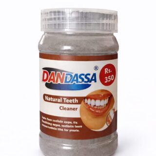 dandassa natural teeth cleaning powder walnut bark charcoal clove herbal
