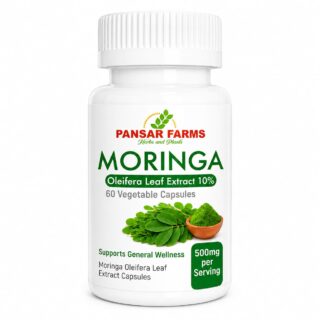 Moringa Oleifera Capsules 500mg – Natural Energy & Immunity | Pansar Farms