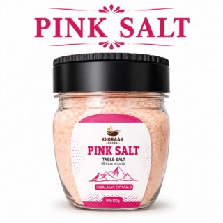 Khoraak Pink Salt 100g jar