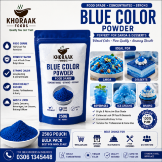 Blue color 250 g concentrated