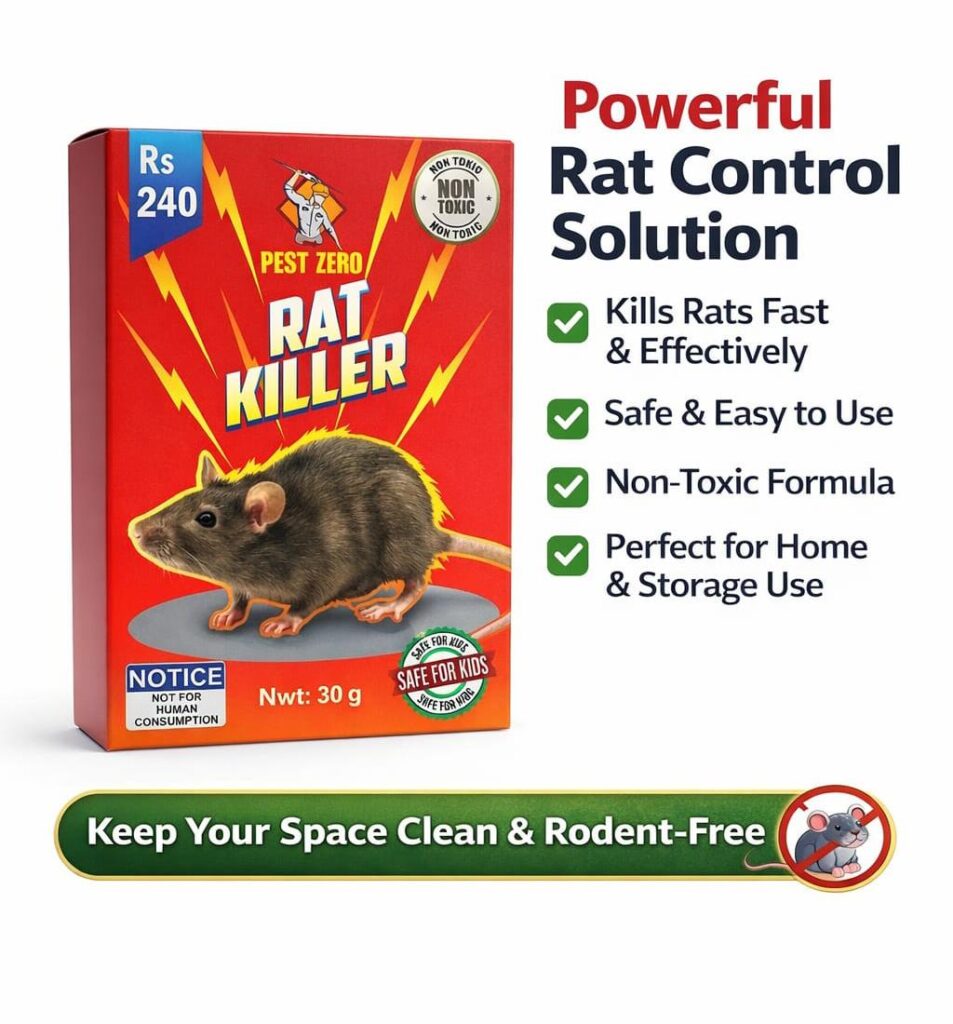 Pest Zero Rat Killer Box 30g