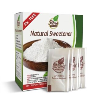 Stevia natural sweetener 50 sachets box