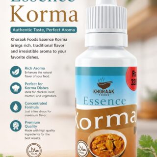 Khoraak Foods Korma Essence bottle