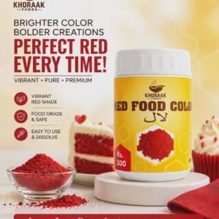 Khoraak Red Food Color – Premium Quality