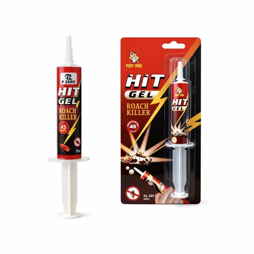 HIT Cockroach Gel – 100% Effective Cockroach & Lal Baig Solution (3 Months Protection) - Image 2
