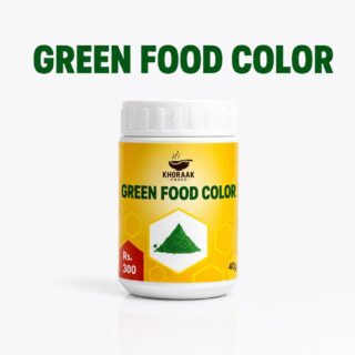 Khoraak Foods Green Food color powder