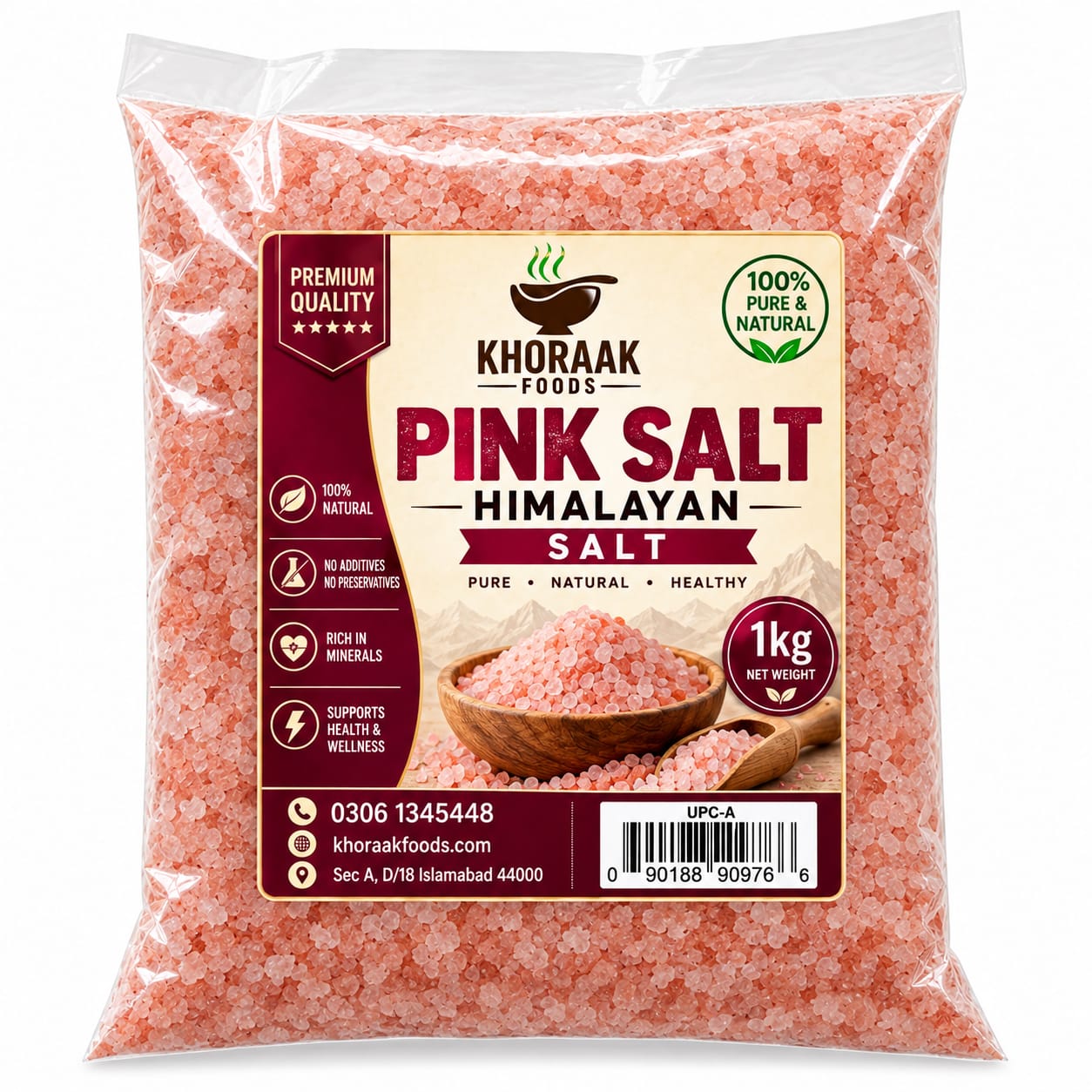 True Rock Salt Pink Salt Crystals Bulk 1kg 10kg and 25kg
