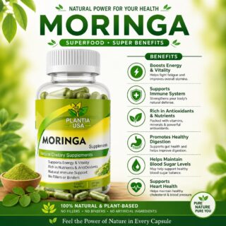 Moringa Capsules 1000mg