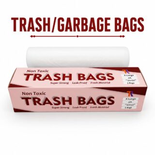 Garbage Bags Pakistan 30x50 Inch X-Large Leak Proof Trash Bags
