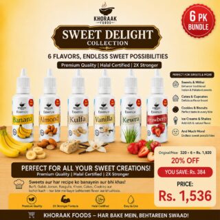 Premium Food Essence Bundle 6 Pack