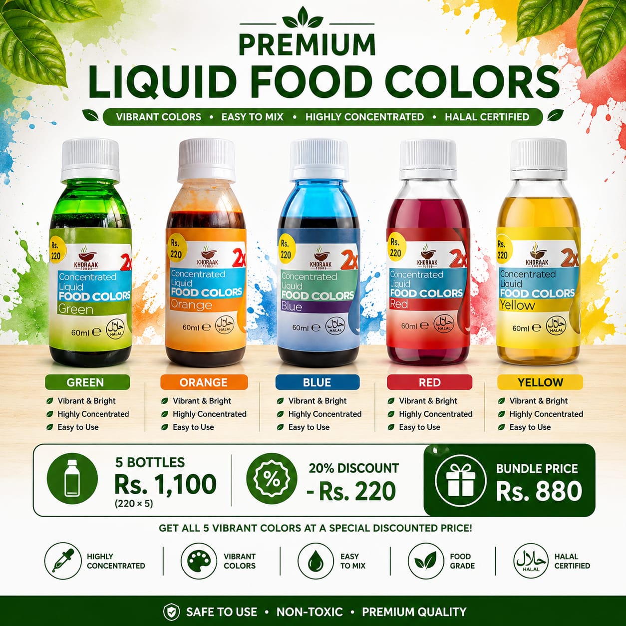 Premium Liquid Colors