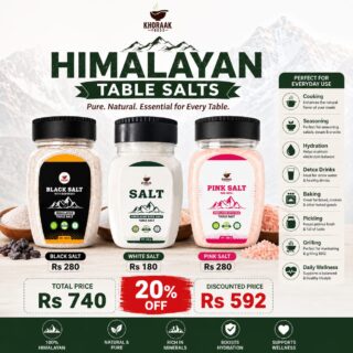 premium table salts pack