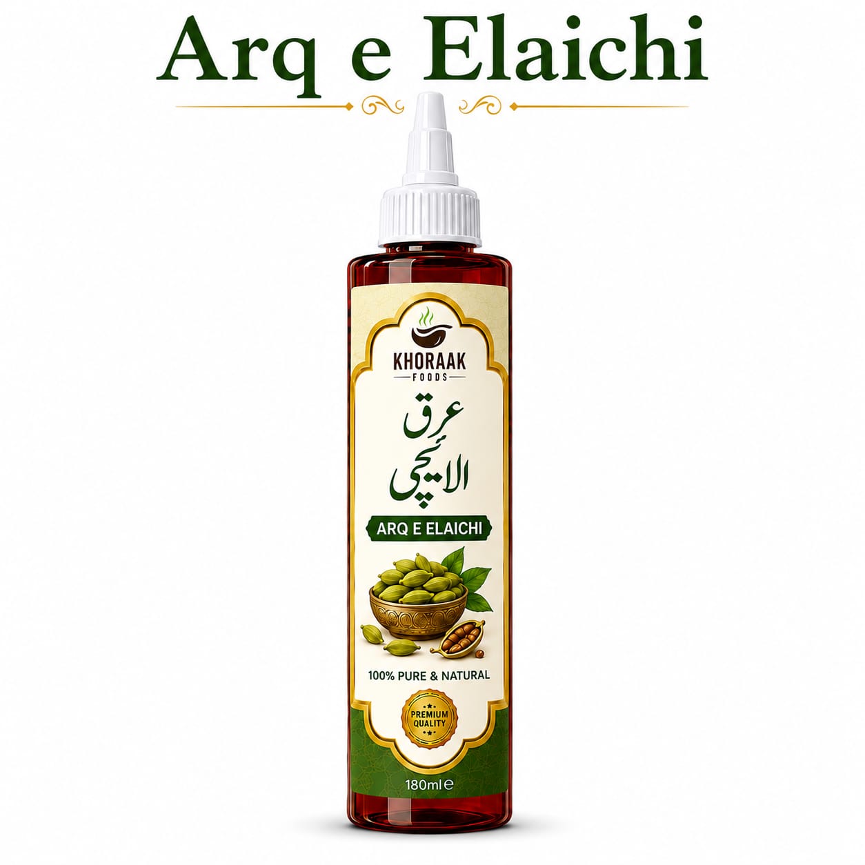 Khoraak Foods Arq e Elaichi 180ml