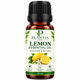 Plantia USA Lemon Essential Oil 20ml – 100% Pure & Natural