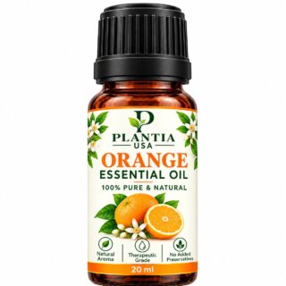 Plantia USA Orange Essential Oil 20ml – 100% Pure & Natural