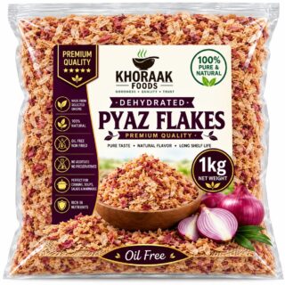 Dehydrated Onion Flakes – Oil Free, Non Fried,100% Natural, Premium, 1kg